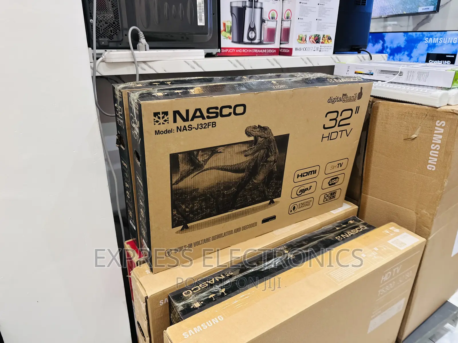 Cinematic Edge Nasco 32”Fhd Tv Satellite