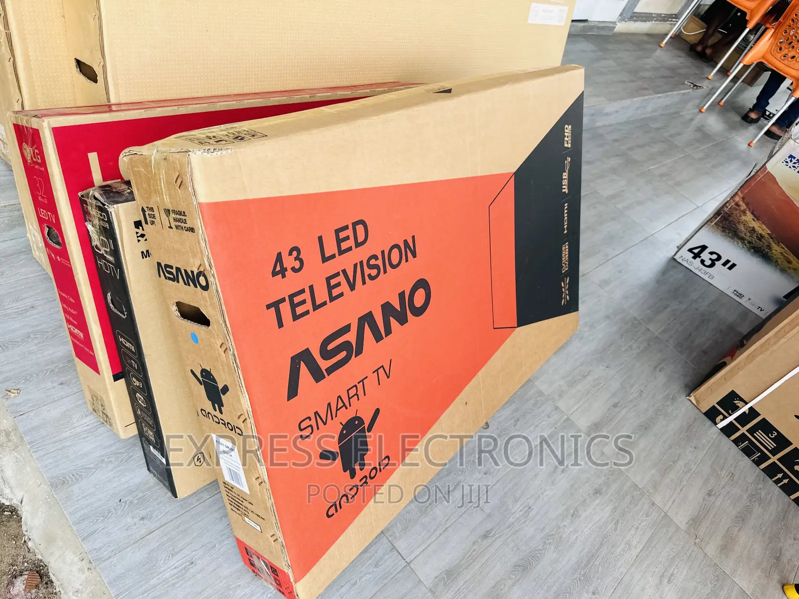 Cinematic Edge Smart Asano 43” FHD Satellite