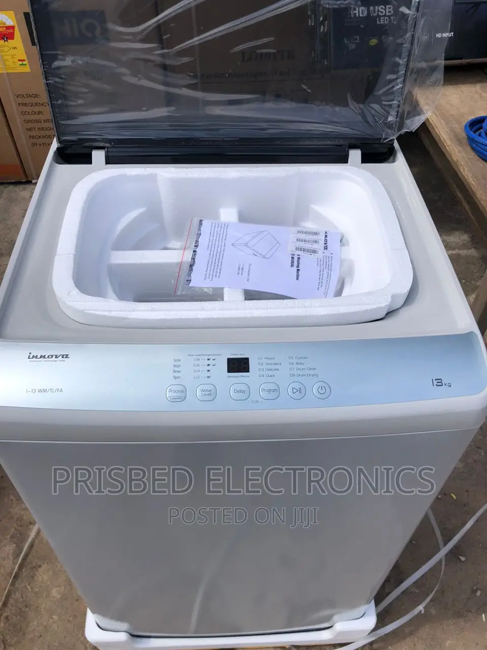 Innova Washing Machine 13kg Top Load Fully Automatic