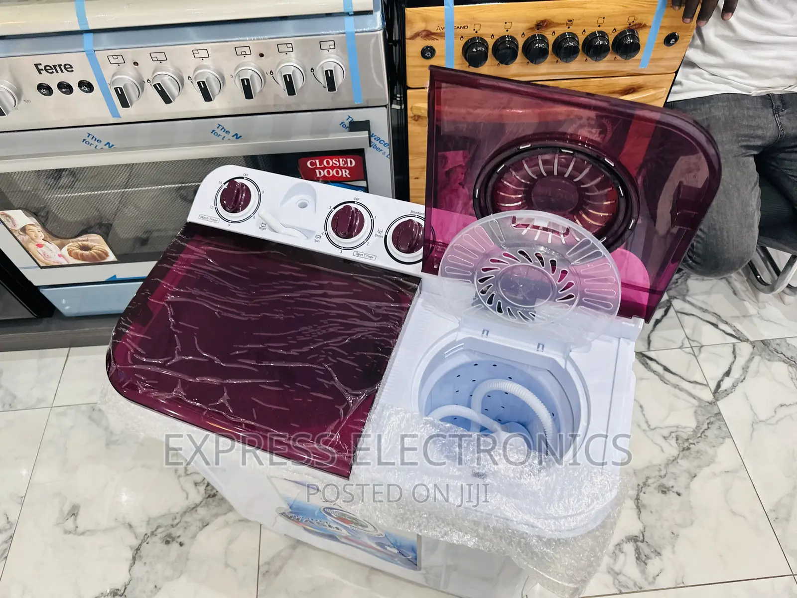 7kg of Cleaning Powder Zara Twintub Topload Wm