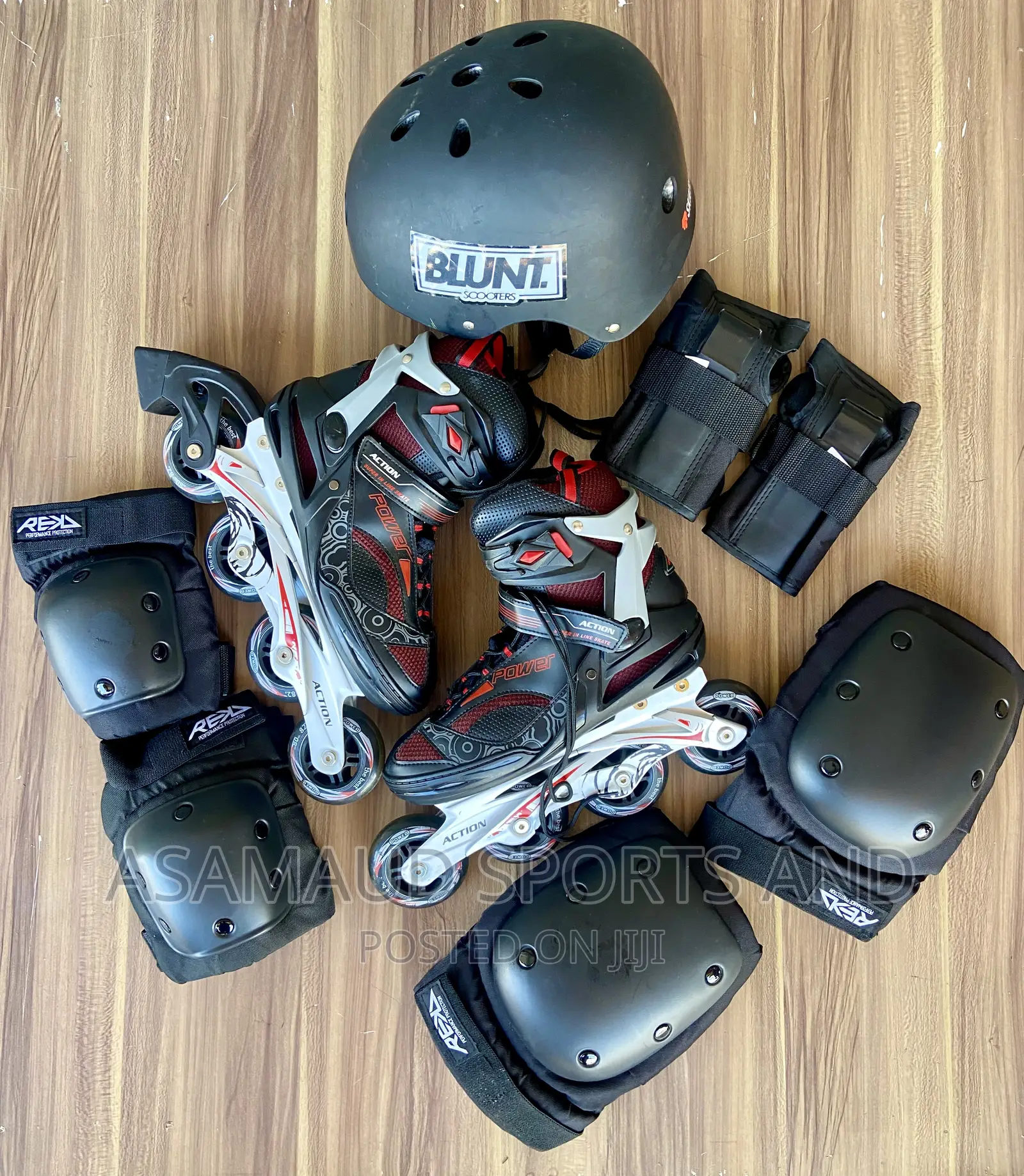 Original Skating Shoes With Protective Gears