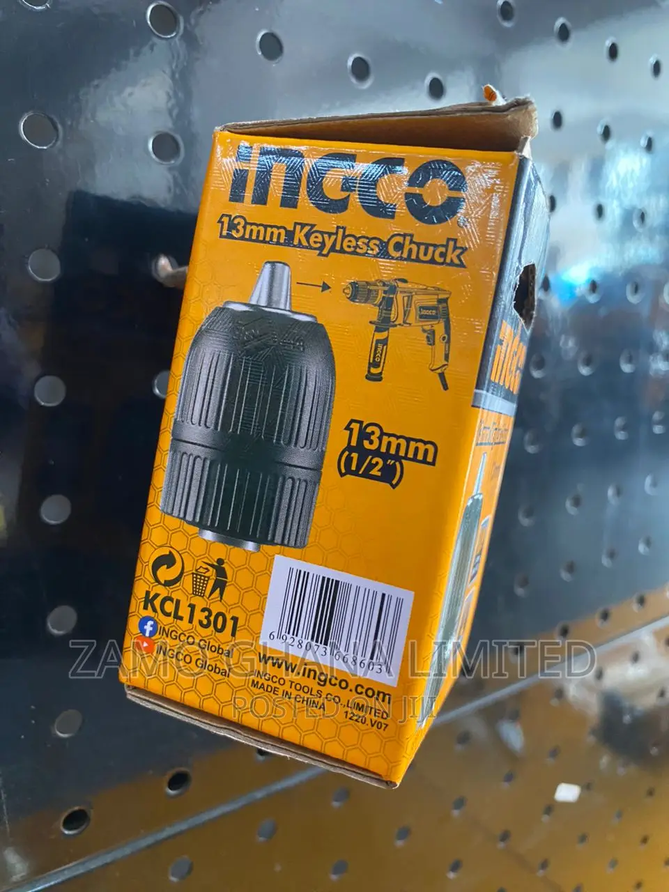 Ingco 13mm Keyless Chuck - Kcl1301