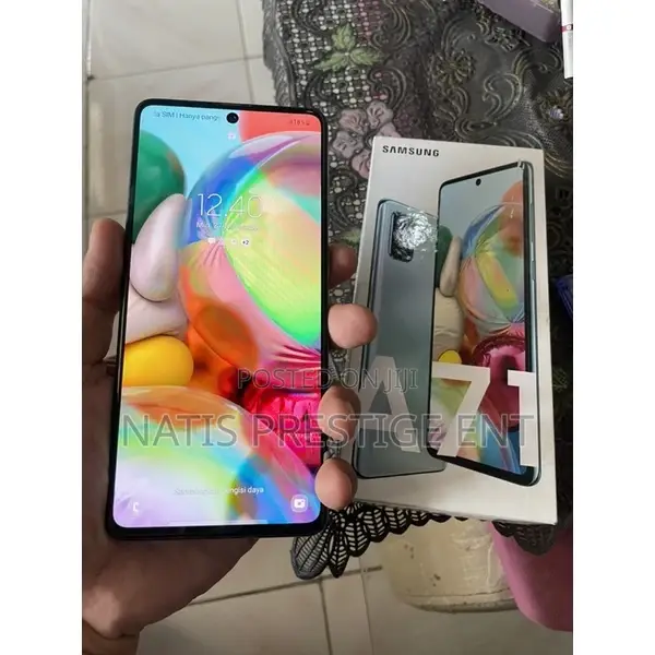New Samsung Galaxy A71 5G 128 GB Black