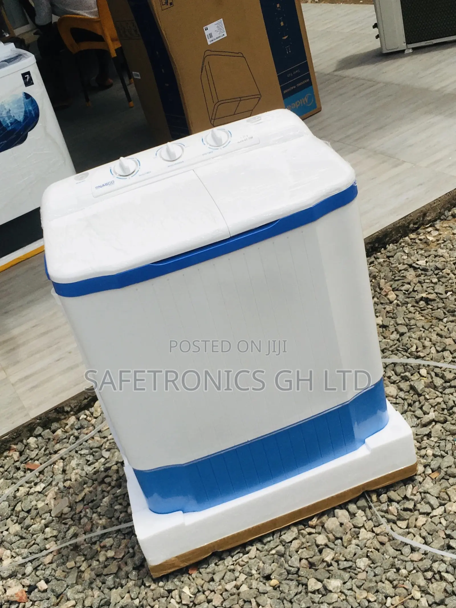 7kg Washingmachine  Electric Nasco Topload Semiautomatic