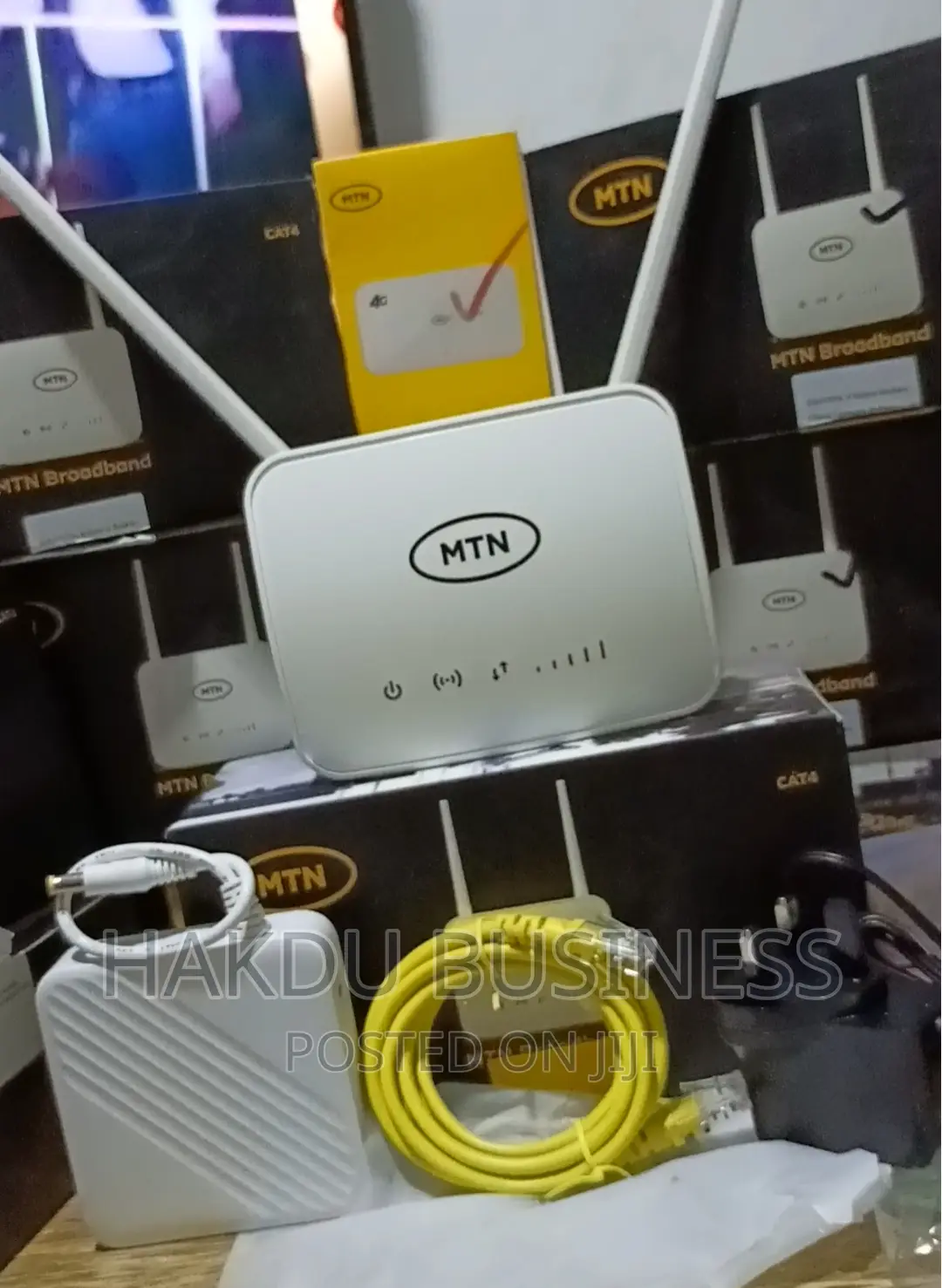 Universal 4g Router Supports All Networks + Back Up Battery