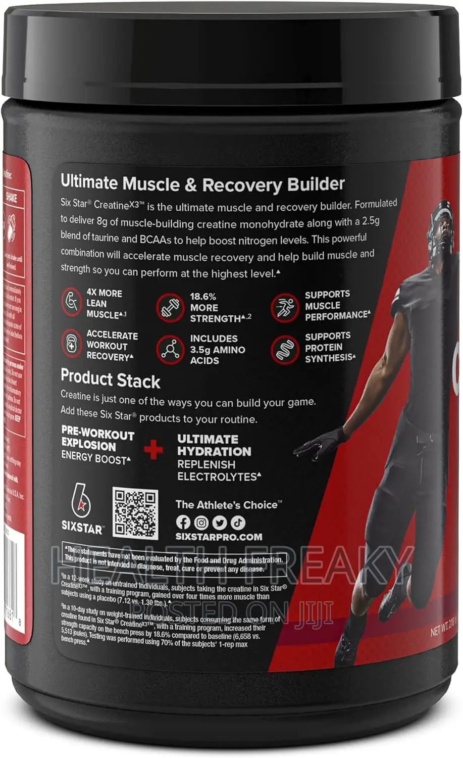 Creatine Six Star Creatine X3 Muscle Builder Energy Recovery