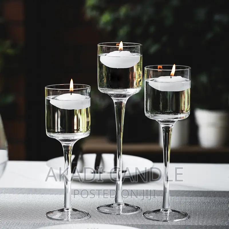 Floating Candles Glass for Rentals