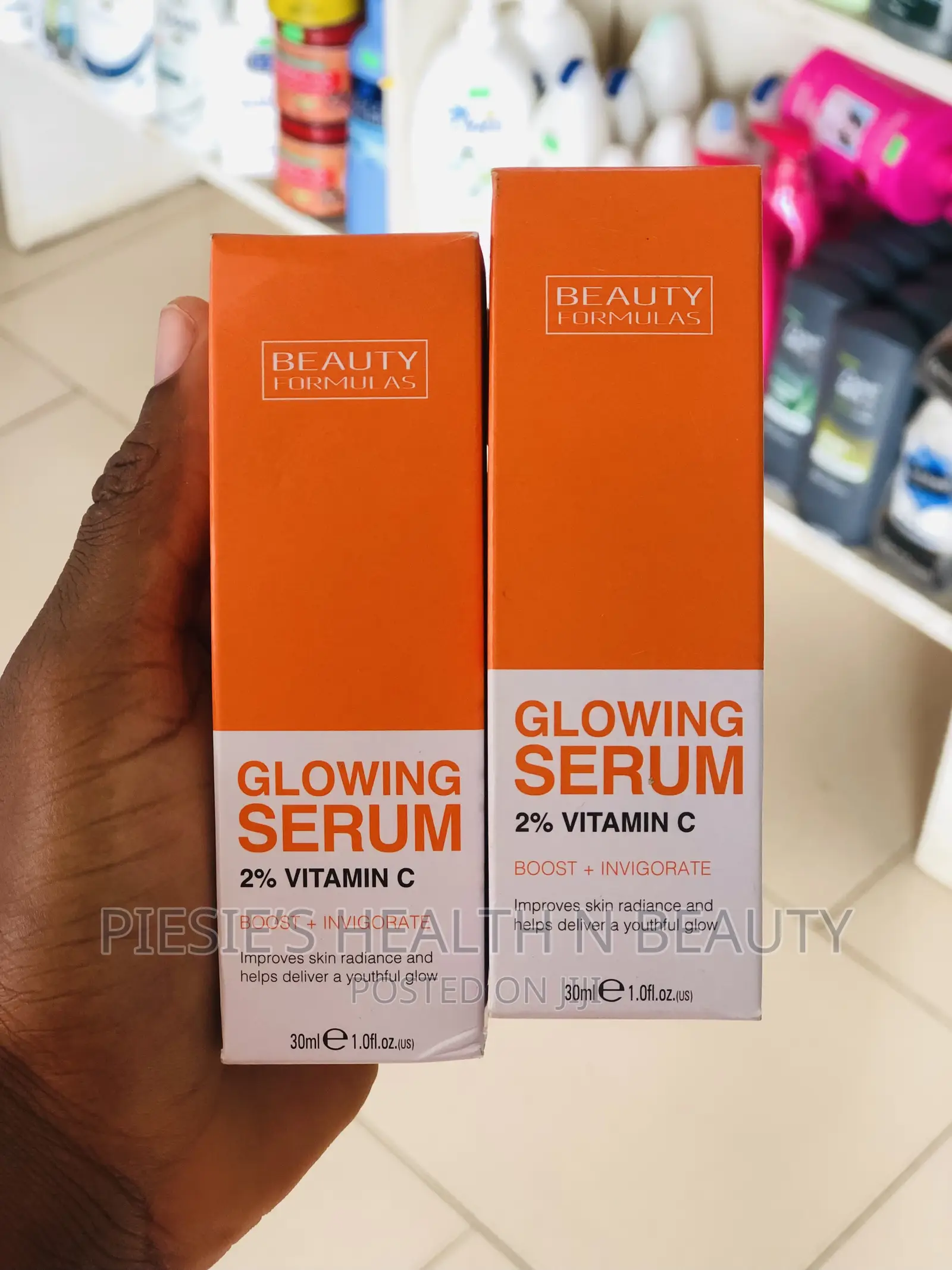 Beauty Formula Glowing Serum.