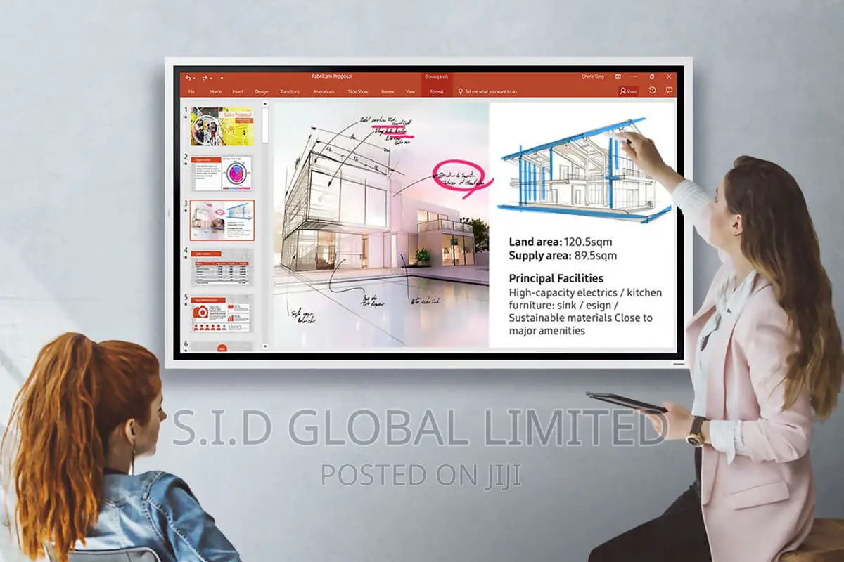 Samsung 55in Interactive Touch Screen Display LH55QMRTBGCXEN