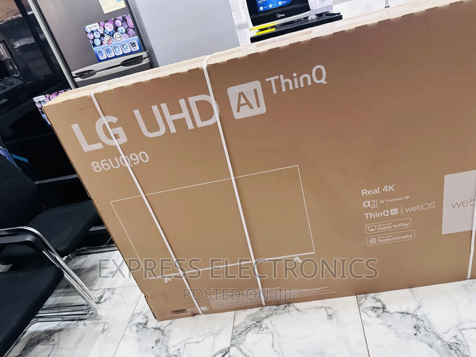 The Ultimate Experience UHD Smart LG Tv 86”UQ90