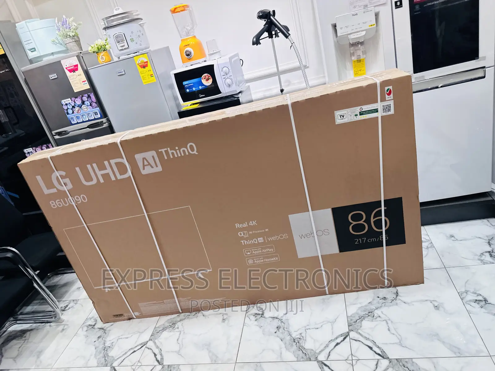 The Spectacular Display UHD 86”UQ90 Lg Tv