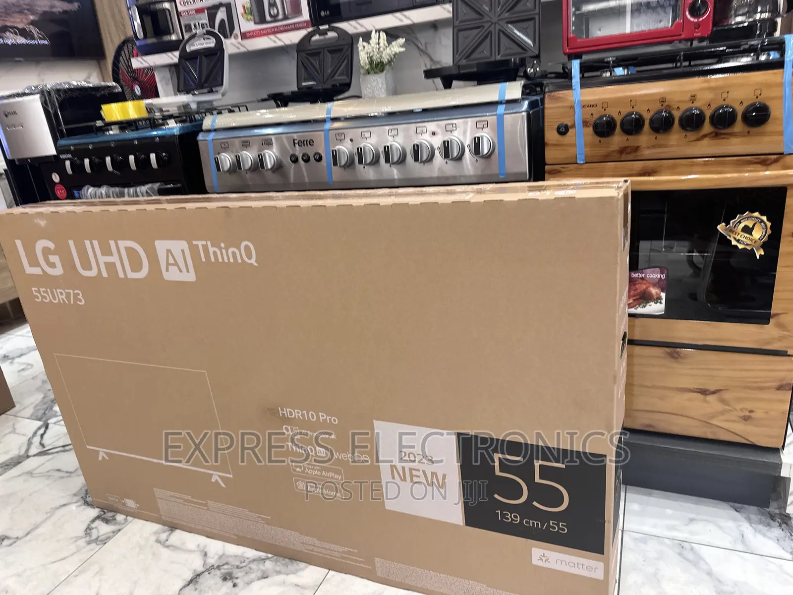 Sharp Smart Glossy UHD Lg 55”UR73 Series