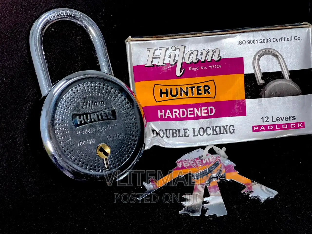 Hilam Hunter Double Locking Padlock