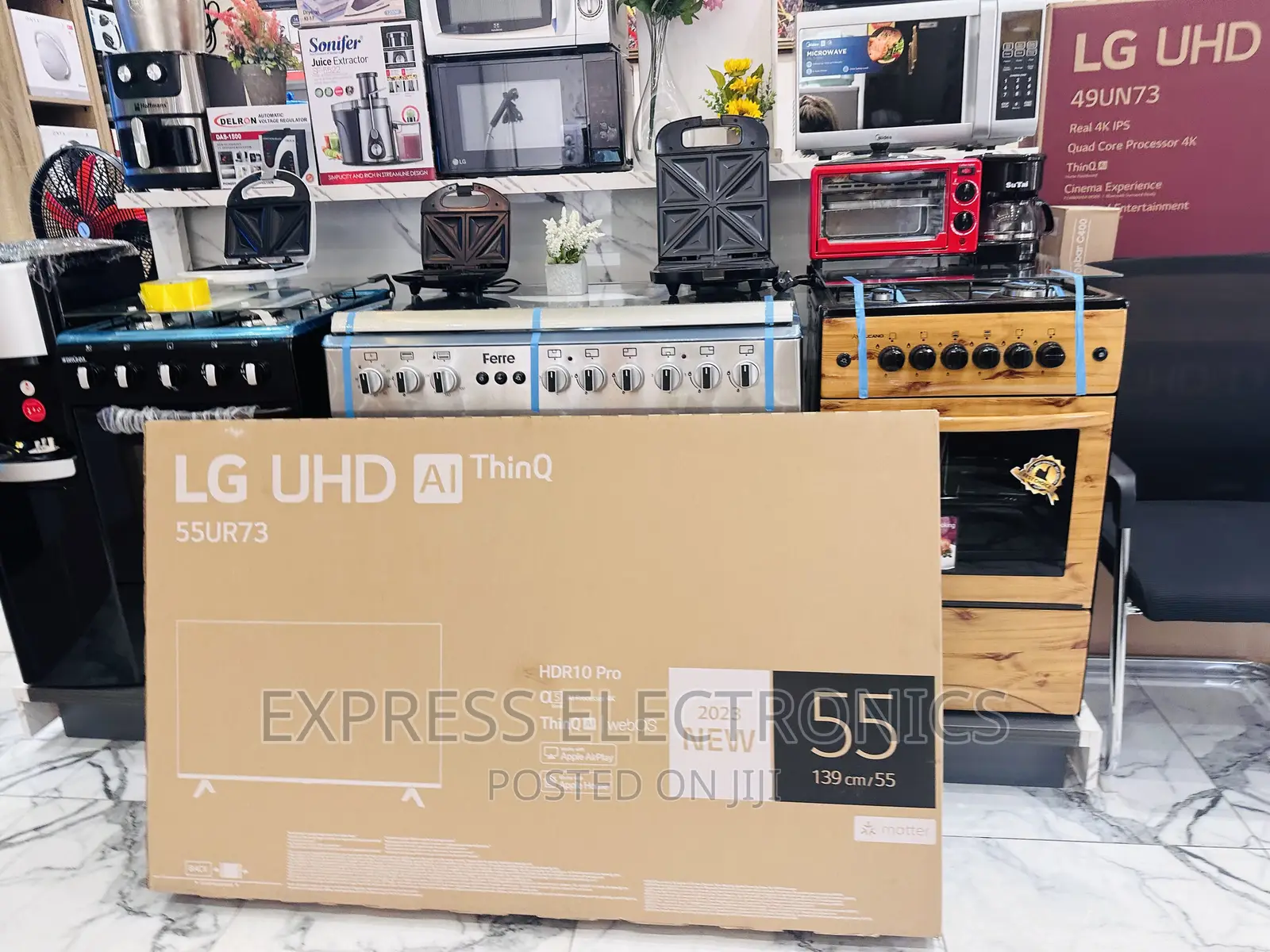 Very Nice Display UHD Smart Lg 55”Ur7300