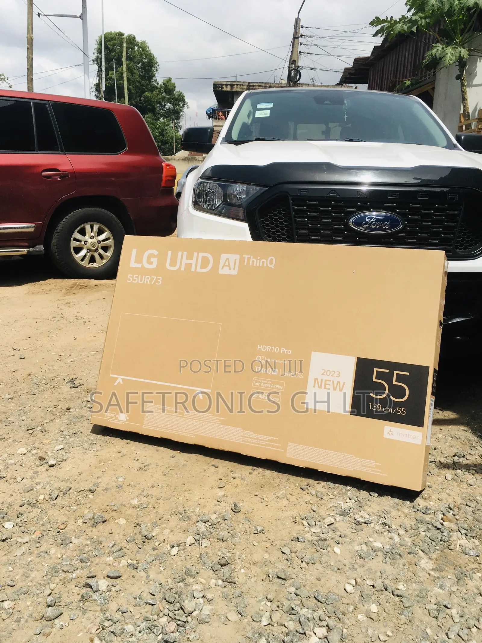 Grab Black 55 Inches Glossy Ur73 Lg Led Smart Uhd Tv
