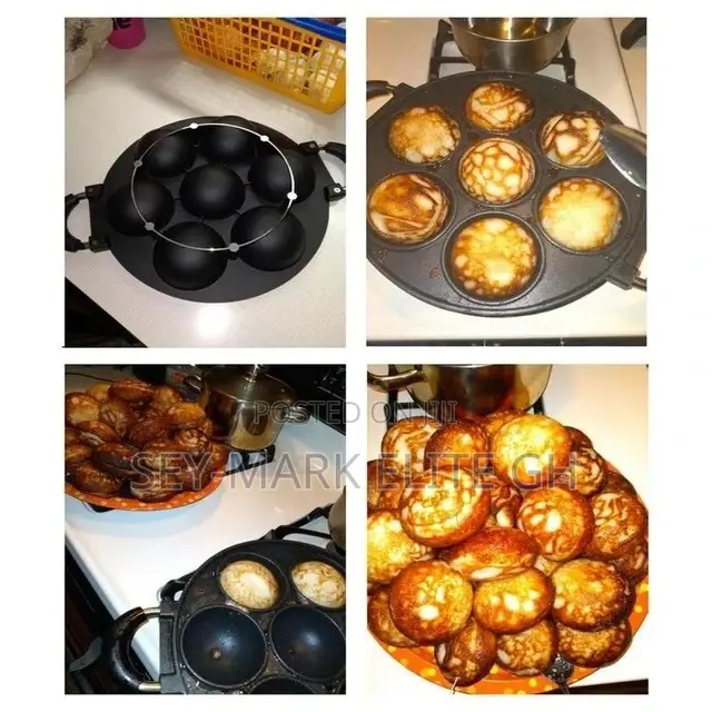 7 Holes Masa/Pancake Non Stick Pan