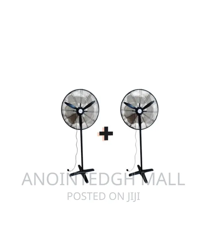 Innova Industrial Standing Fan-30 Inches-Black X 1