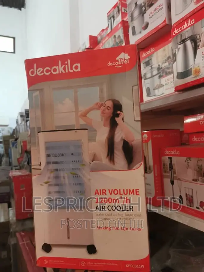 Decakila 80w Air Cooler-5l Water Tank