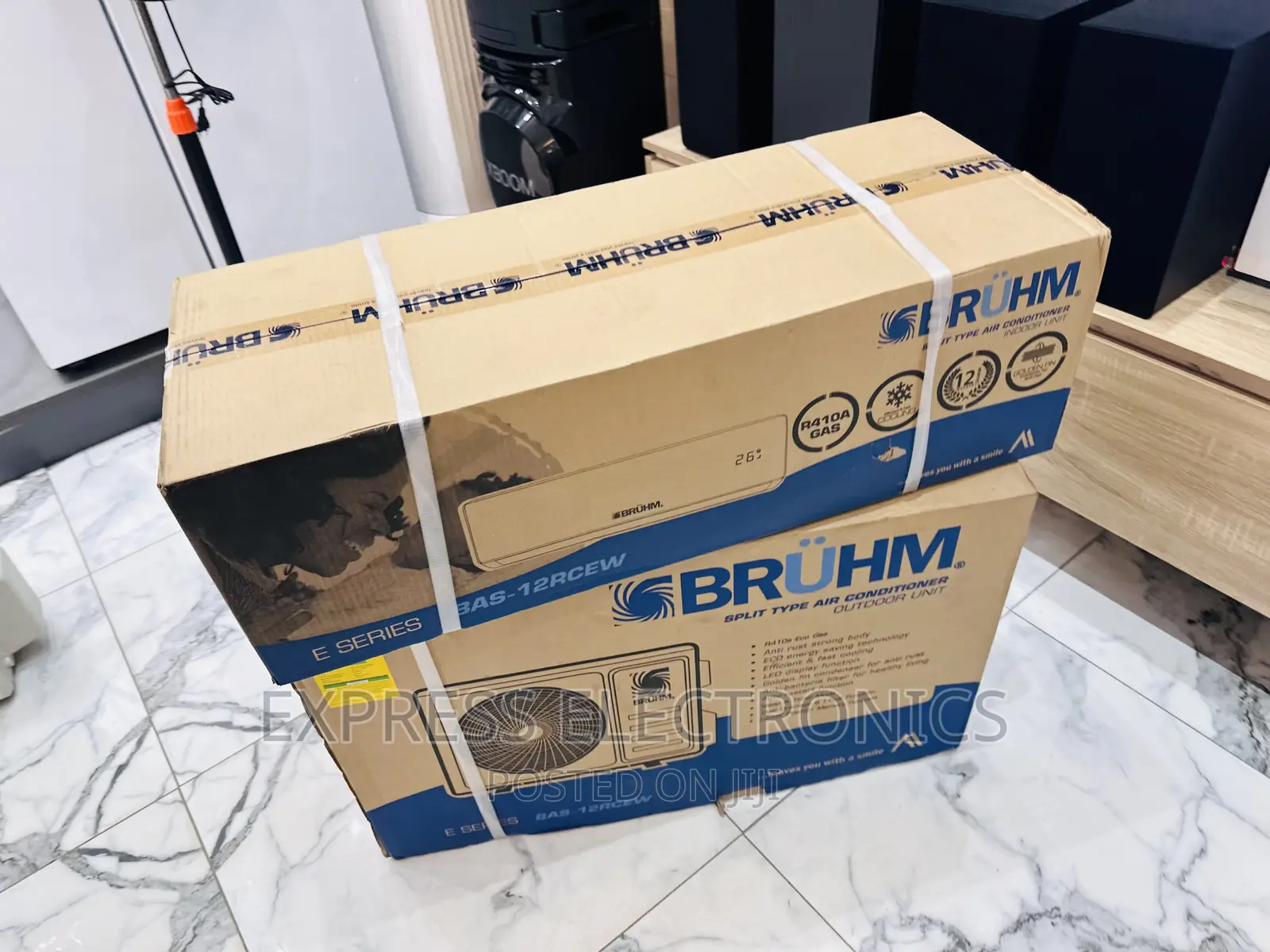 Chill Out With Bruhm R410 Has 1.5hp a White