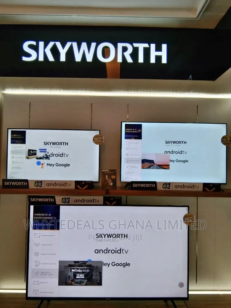 Skyworth 75” Uhd Smart Hands-Free Qled Ai HDR Google TV 2024