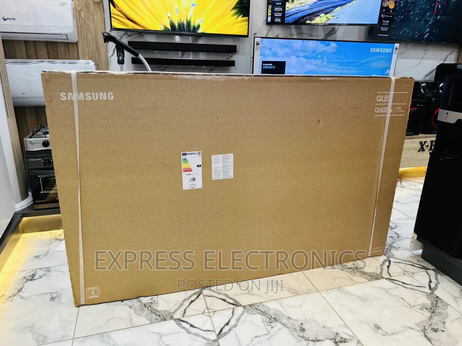 The Immersion Spectacle QLED Smart Samsung 85”Q60B Tv 