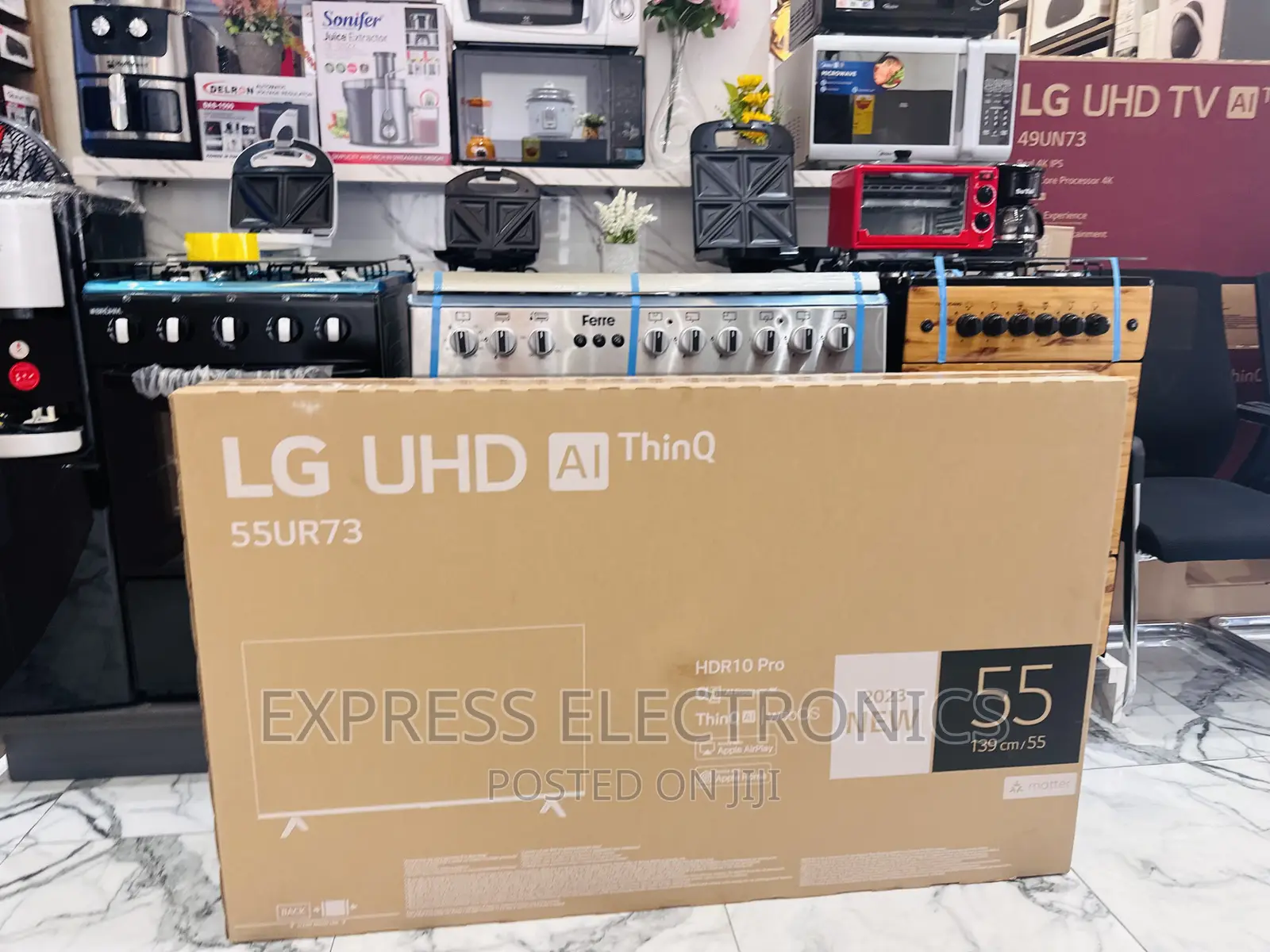LG Uhd Smart Screen LG 55”Ur730