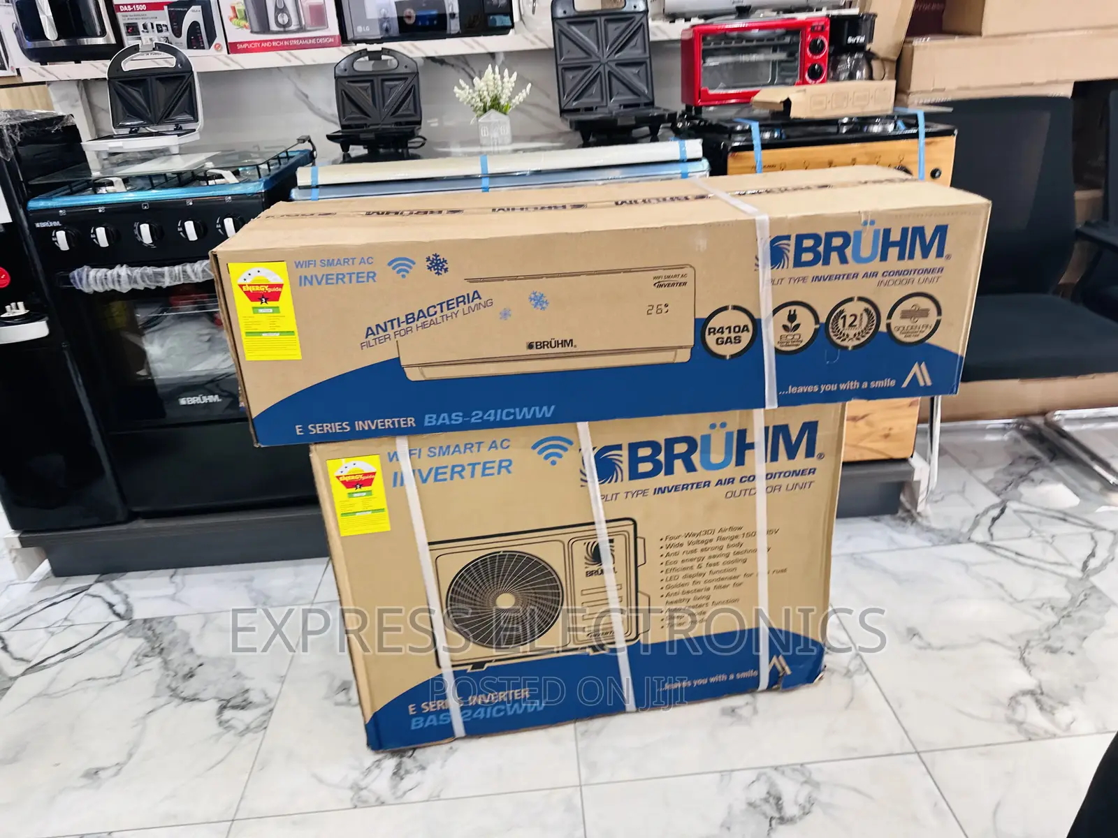 Home of Quality Bruhm Split R410 Gas 2.5hp AC Inverter