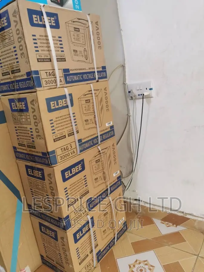 Over Heat Protection//Elbee 3000VA Stabilizer