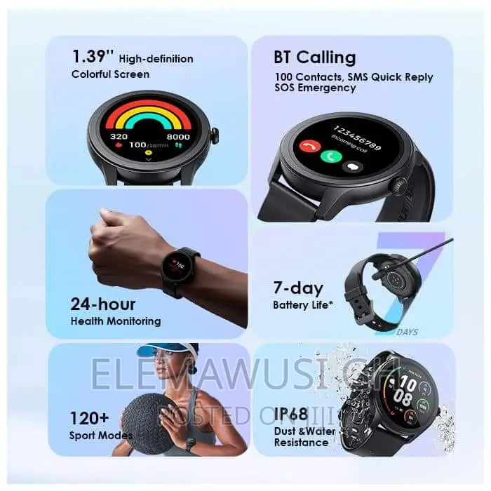 Oraimo Watch 2R Smart Watch BT Calling