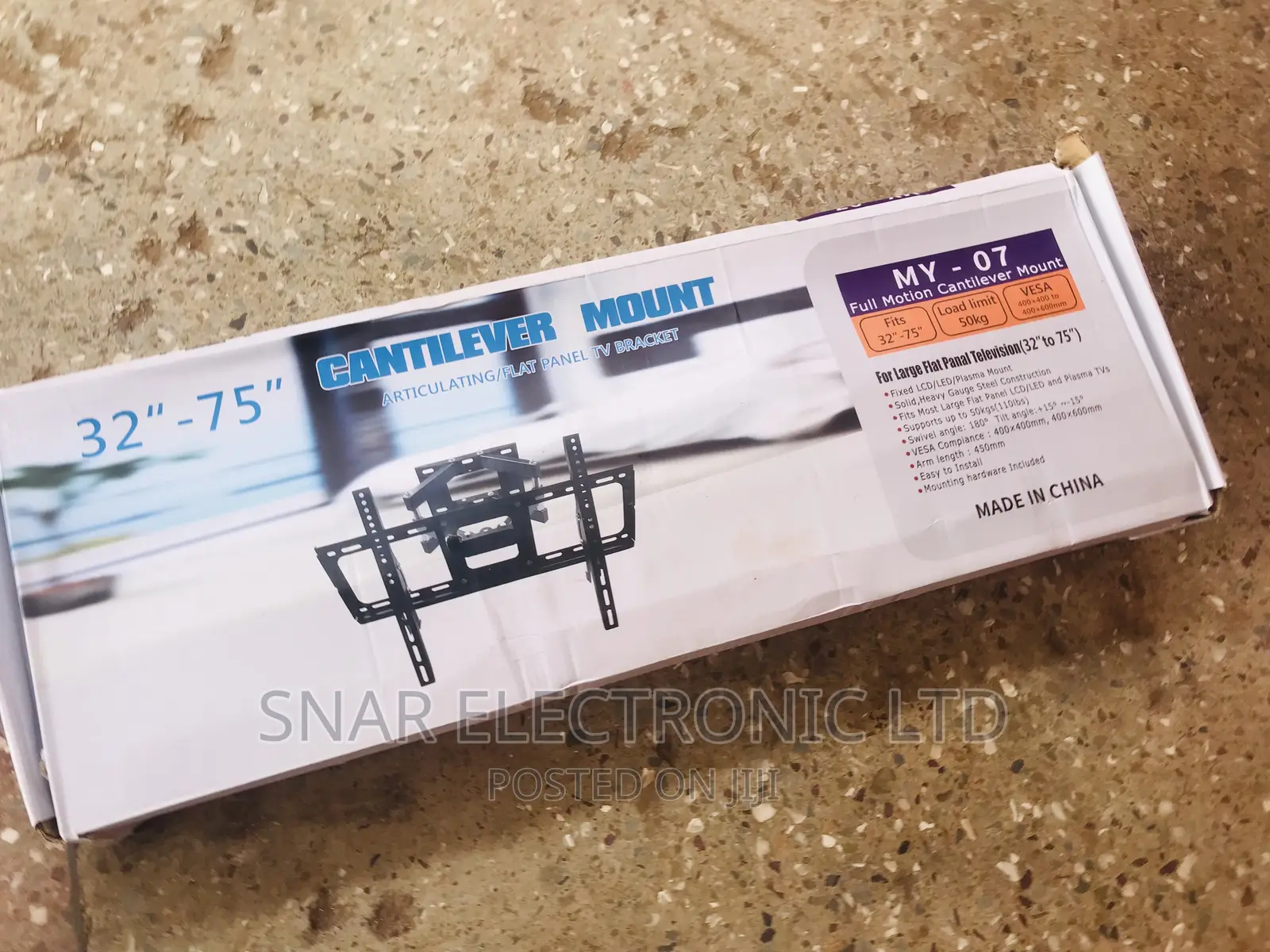 Stronger Cantilever Full Motion Tv Wall Mount for 32-75 In