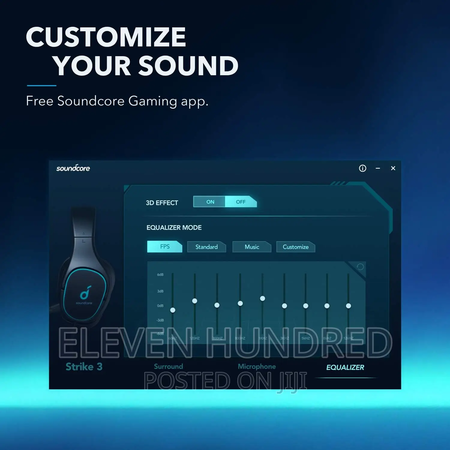 Anker Soundcore Strike 3 Gaming Headset