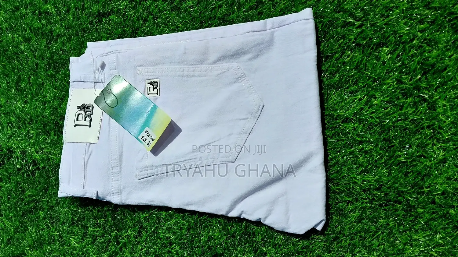 New Top Quality Pure and Simple White Jeans for Sale