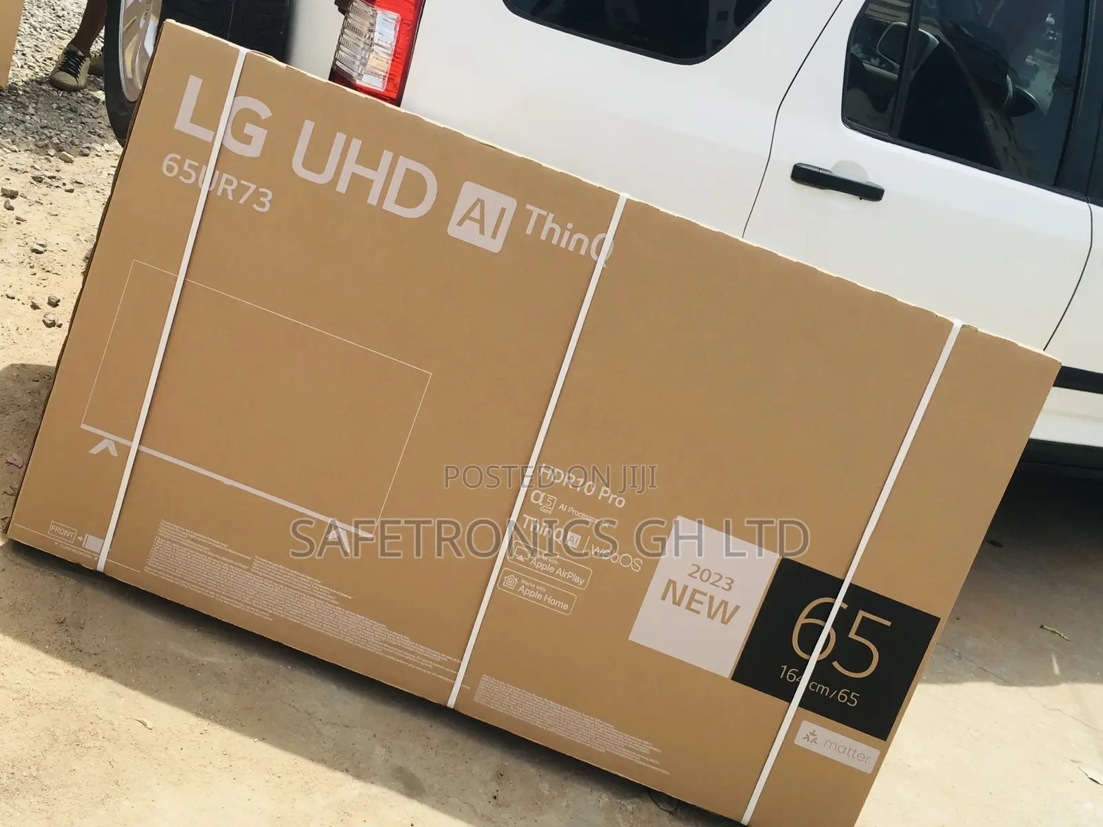 65 Inches Glossy Electric Black Led Uhd Smart Ur80 Lg Tv