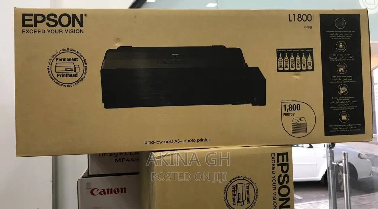 Epson A3+ Photo Ink Tank Printer L1800