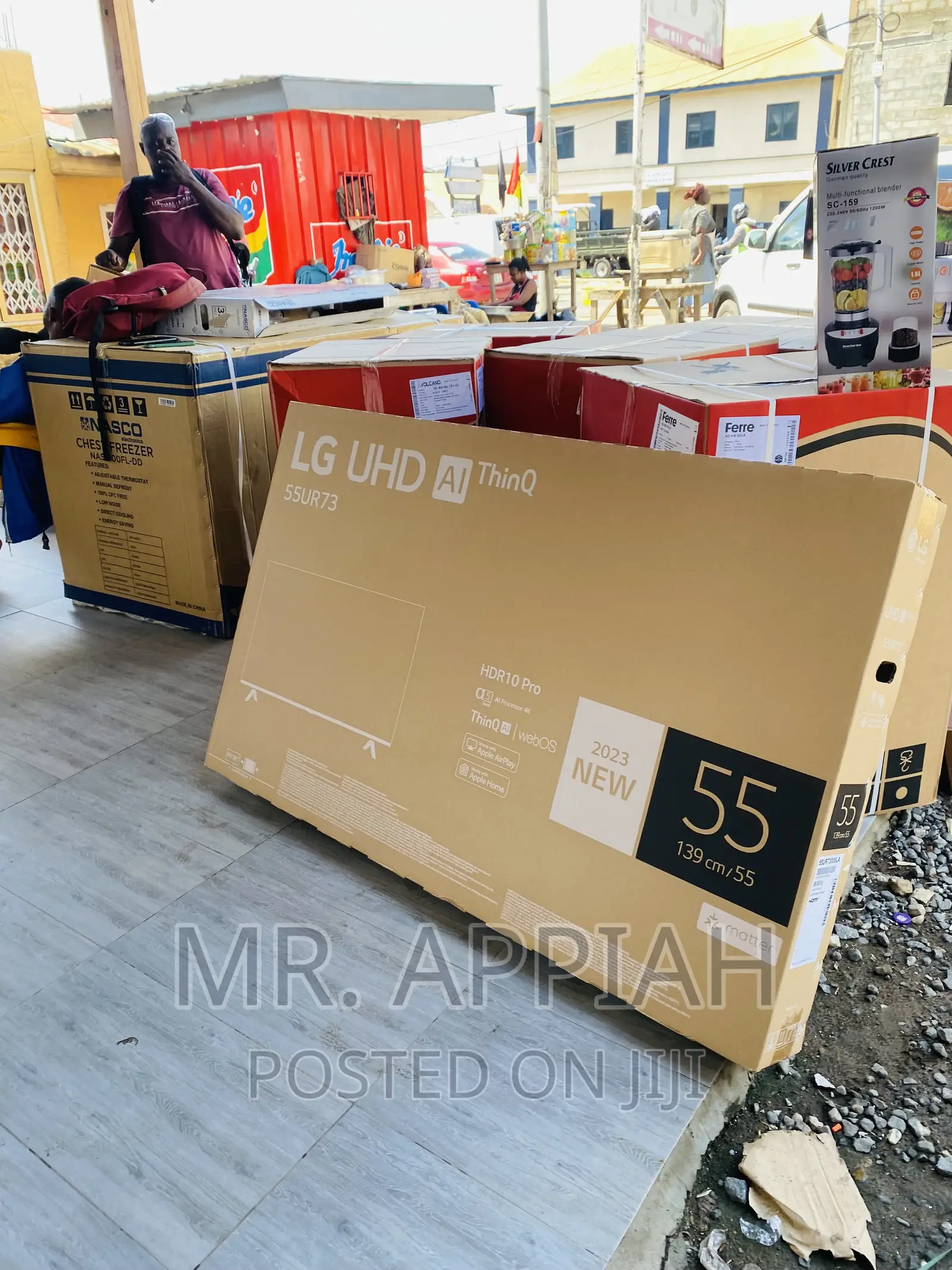 Long Lasting Lg 55 Inch 55ur7300 Uhd Led Tv(Black).