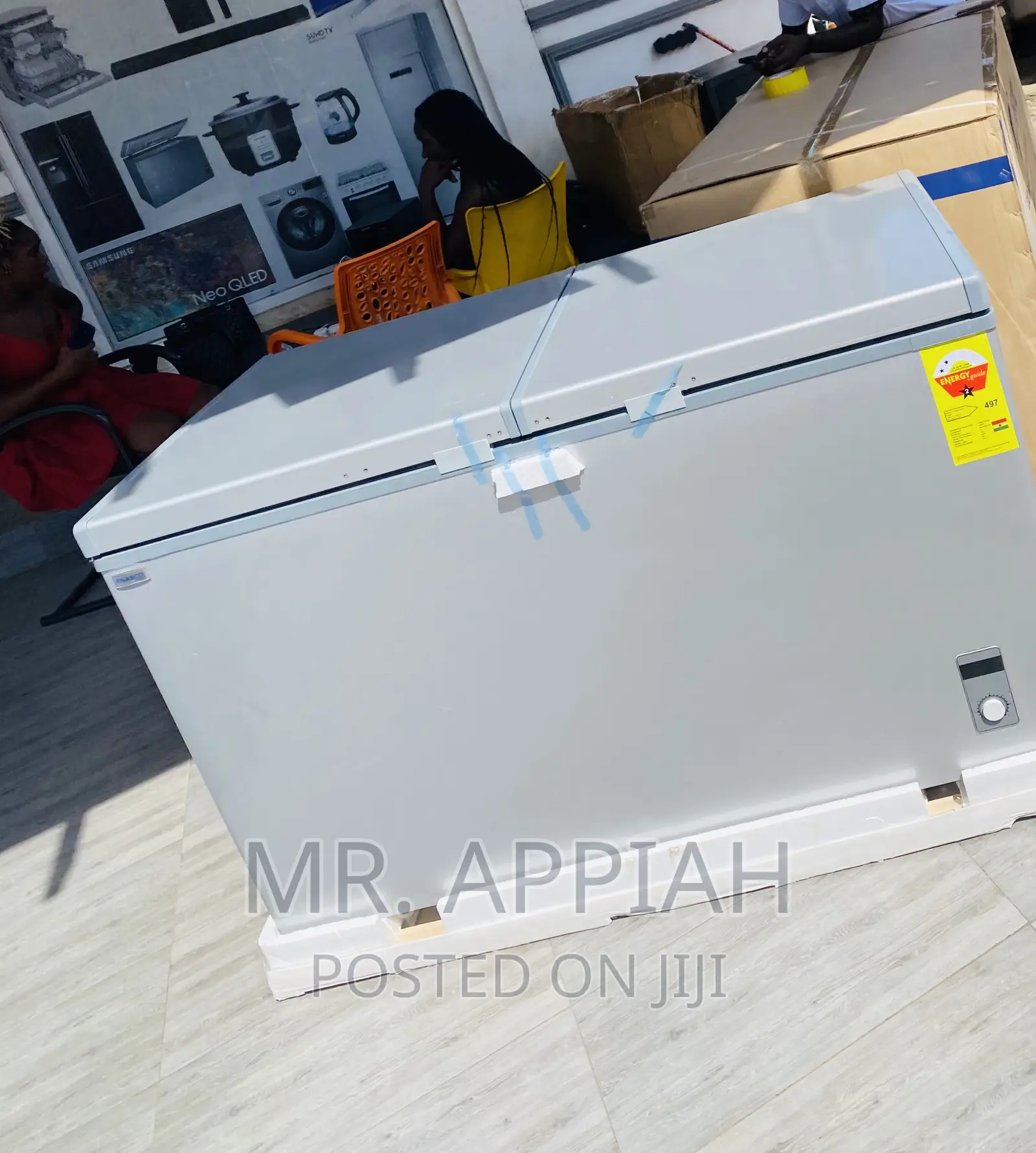 Shop Classic Nasco Nas500fl Electric Freezer(Gray)425ltr.