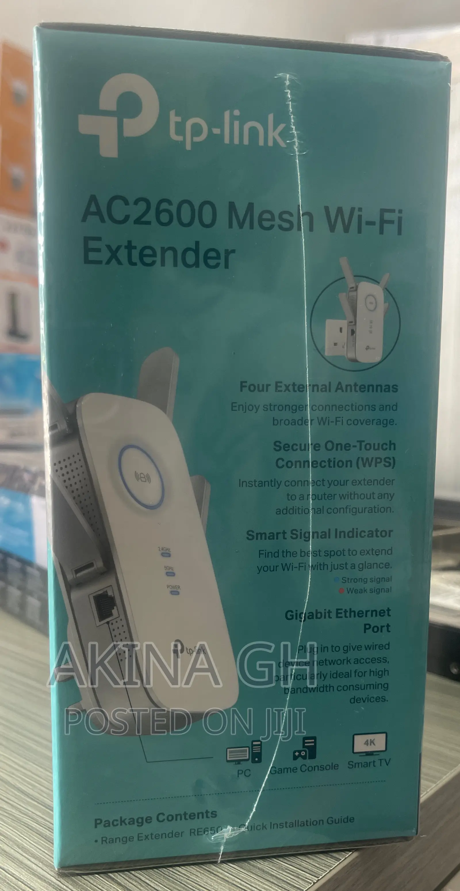 Tp-Link Re650 Mesh Wifi Extender Re650 Range Extender