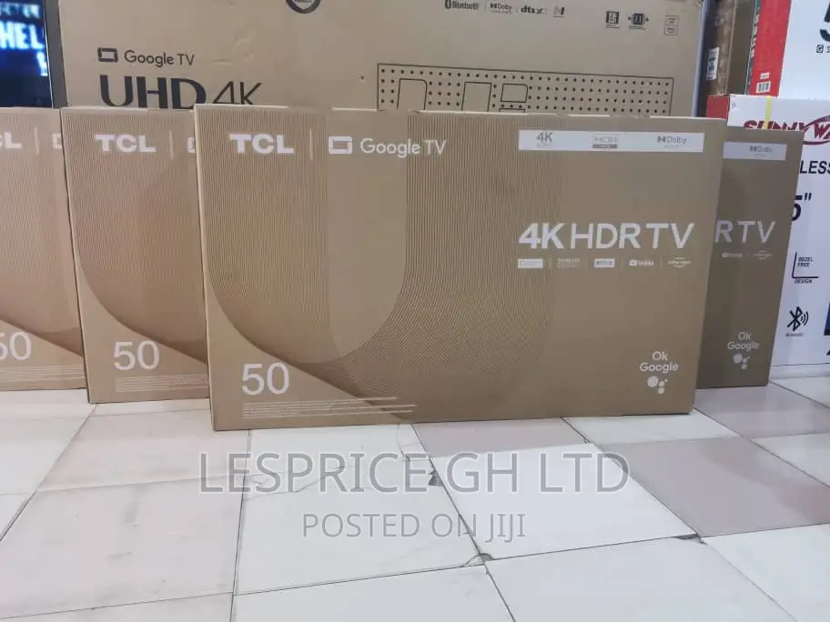 Dynamic Colors-TCL 50” Android Smart TV