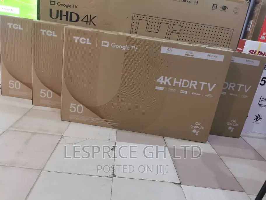 TCL 50” Android Smart HDRTV Edgeless Design