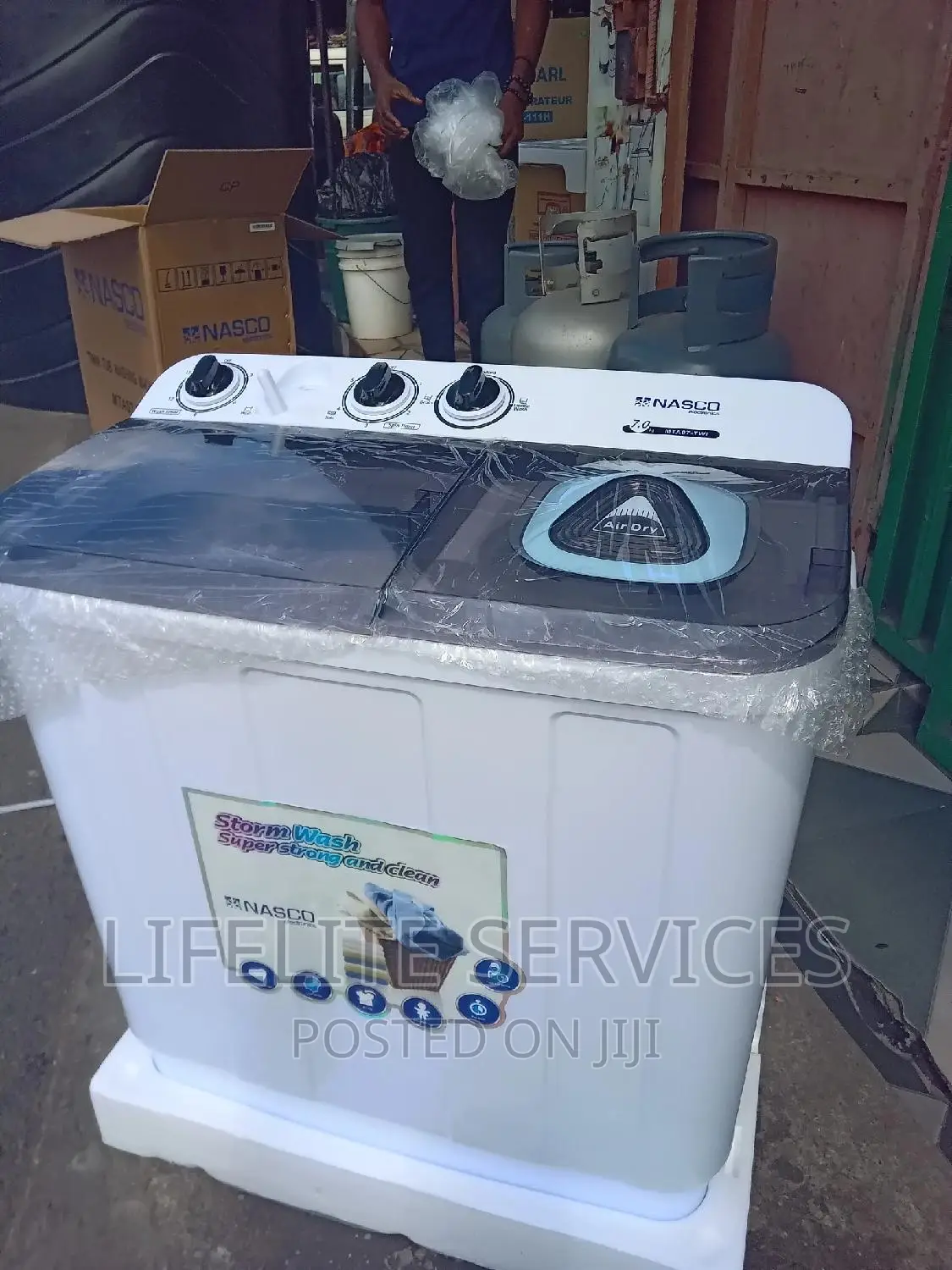 Washing Machine With Air Dryer#Nasco 7kg