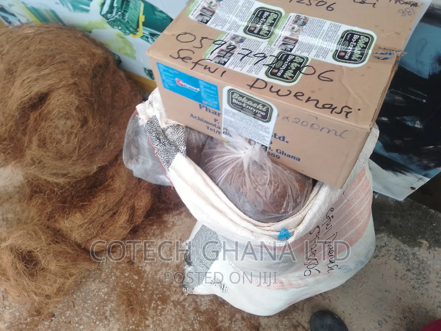 Treated Coconut Fiber With Bio Enzymes