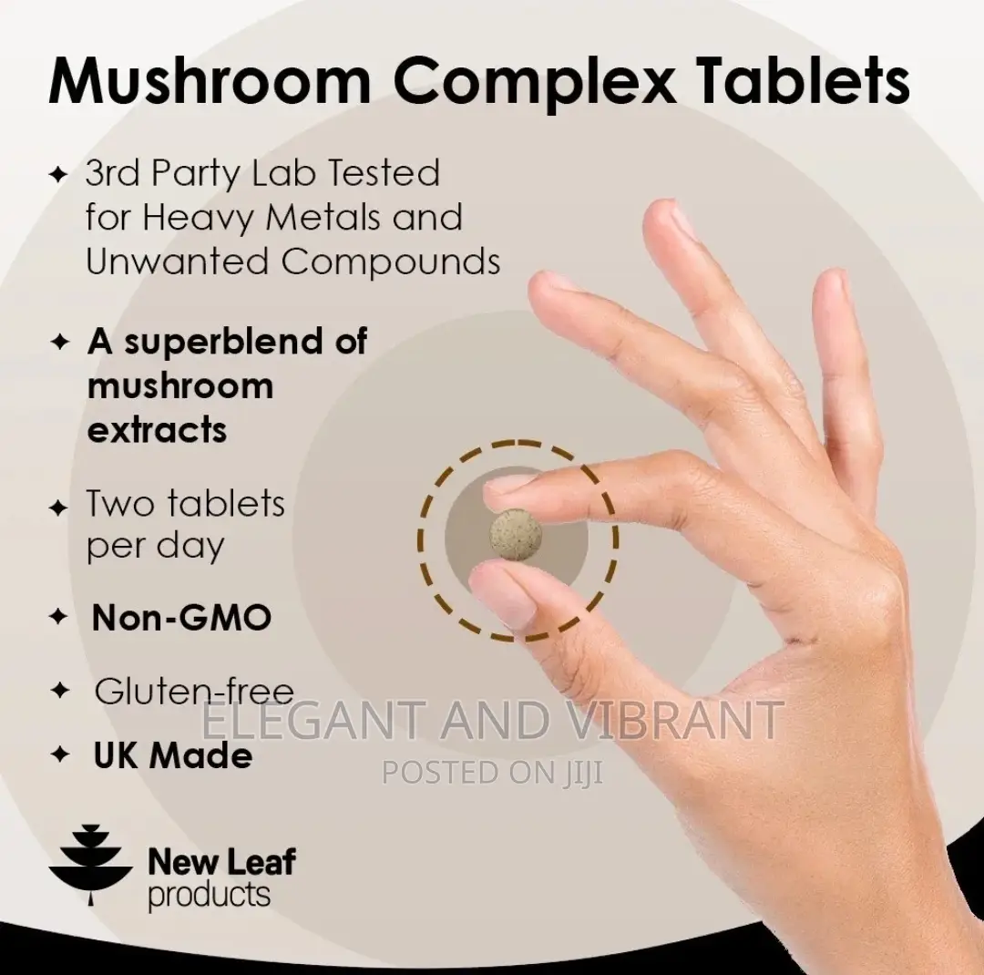Mushroom Complex - Superblend of 6 Mushroom Extracts-120tab