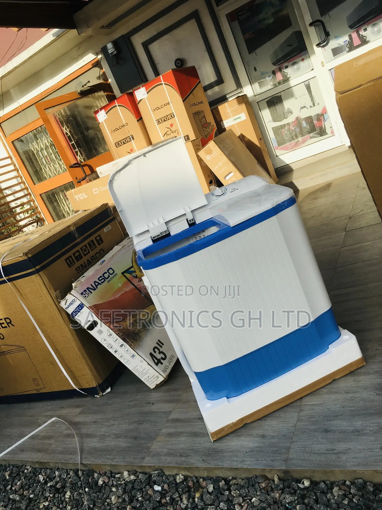 Washingmachine Topload Nasco 7kg Twintub Semiautomatic