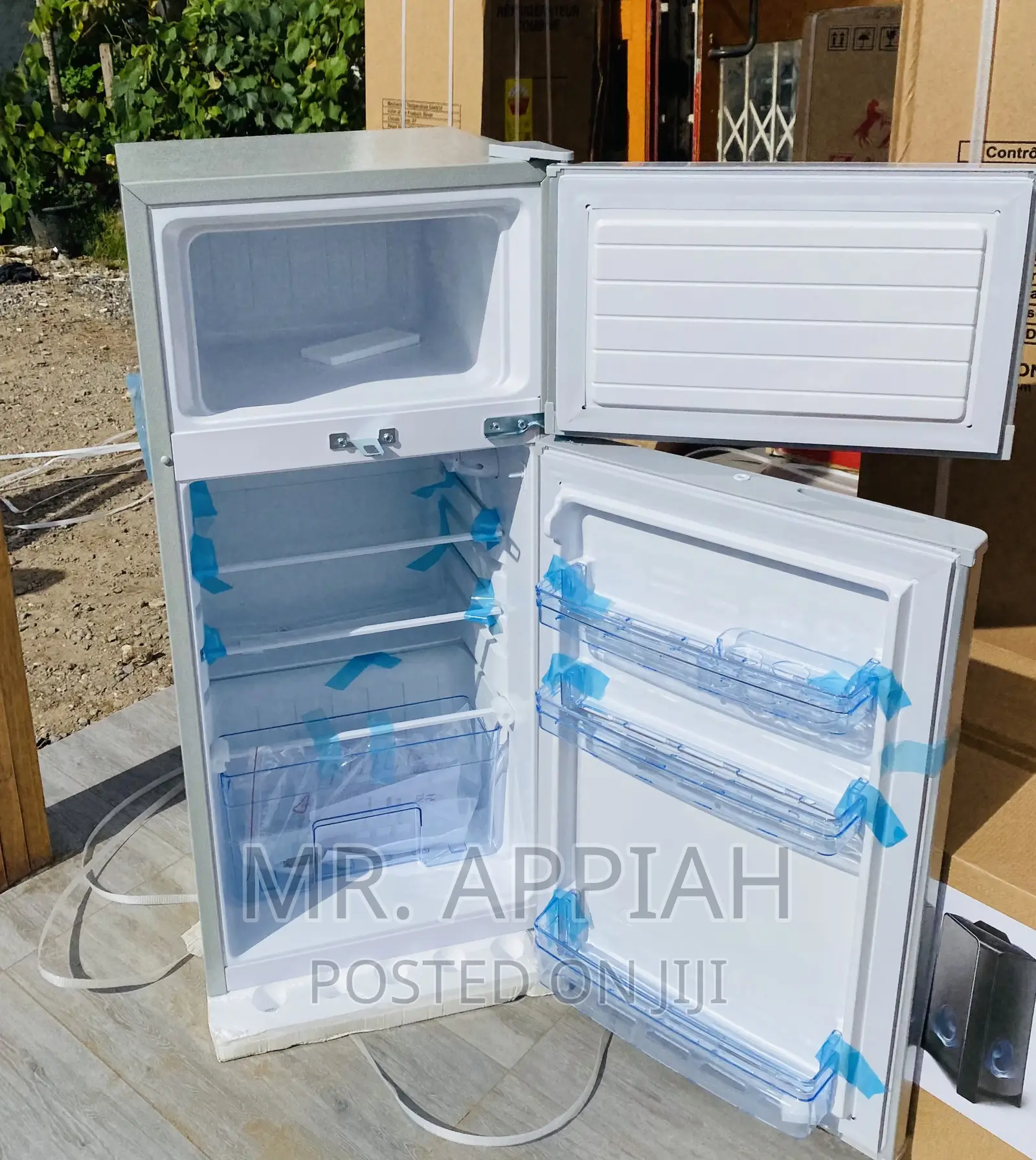 Manual Defrost Zara 12TM Double Door Refrigerator(Silver).