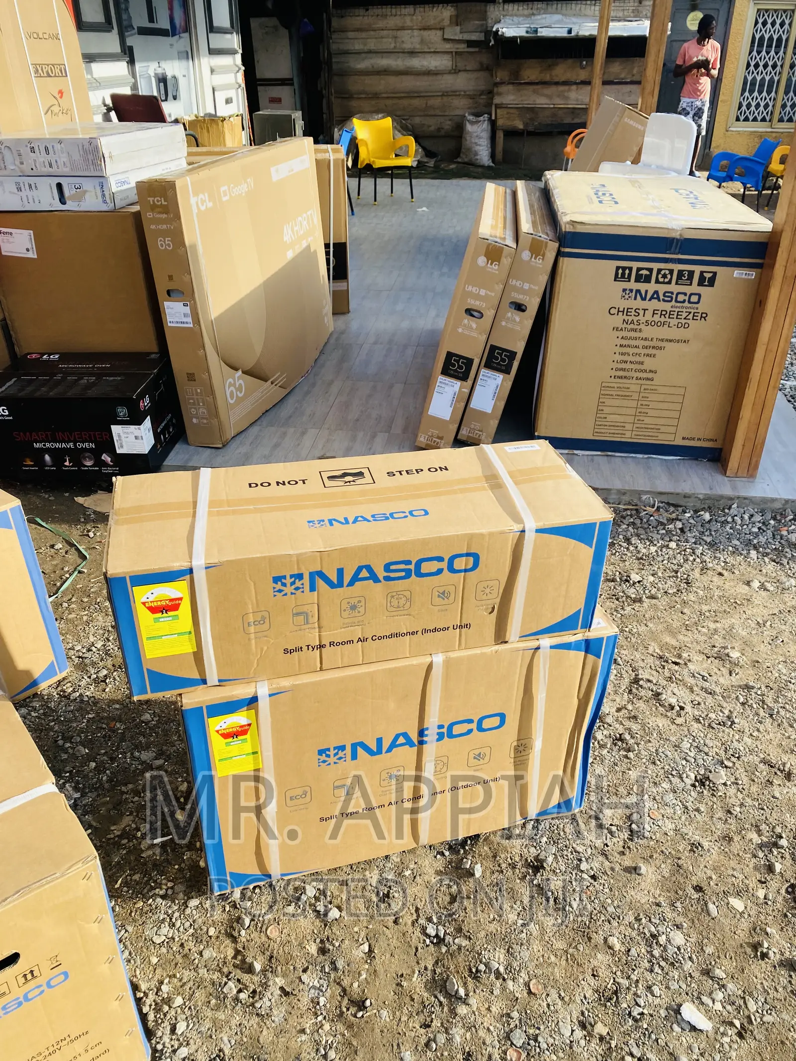 Super Quality Nasco 1.5hp Air Conditioner(White).