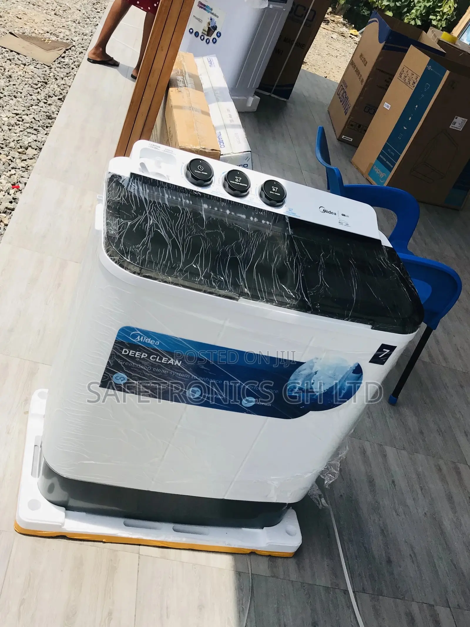 Great Midea 7kg Washingmachine Topload Semiautomatic Twintub