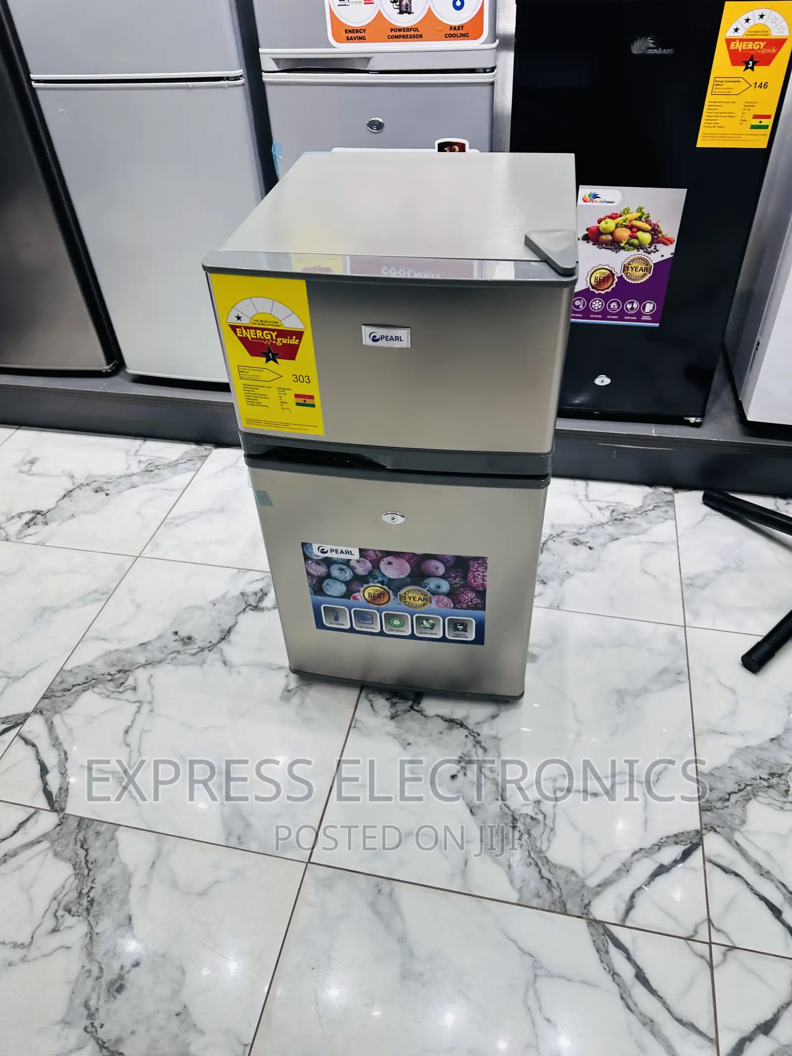 Pearl 10T Double Door Fridge Fresh in Box 