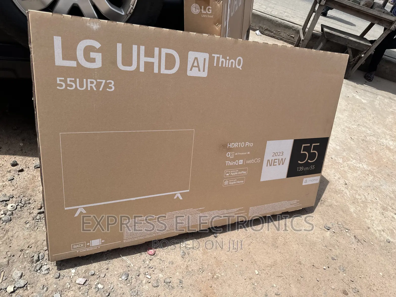 Unlimited Entertainment UHD Smart LG 55”UR730 Tv