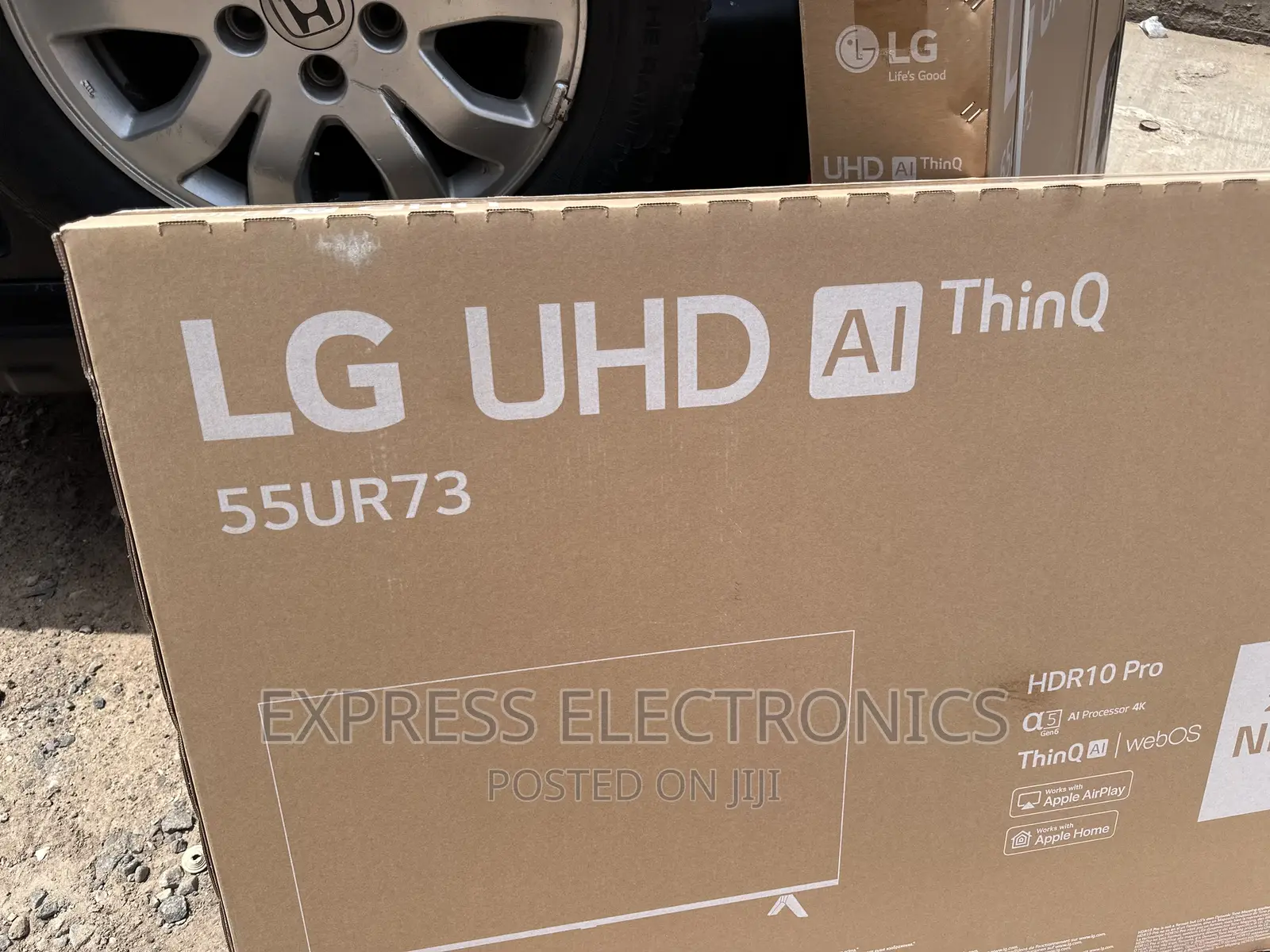 Unlimited Entertainment UHD Smart LG 55”UR730 Tv