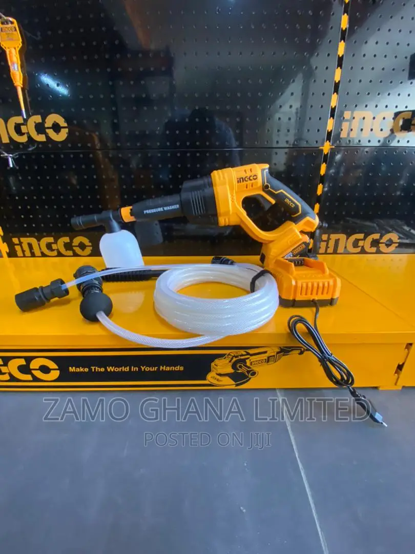 Ingco Cordless Pressure Washer 20v - Cpwli20082